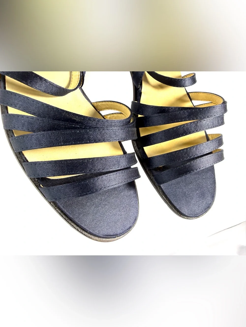 Unisa Elegant Navy Strappy Women's Sandals - Size 7.5B